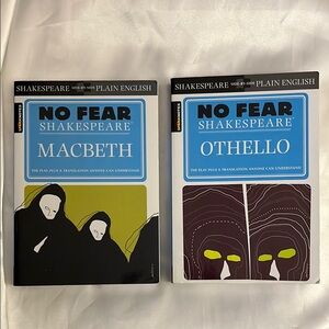 No Fear Shakespeare Macbeth and Othello Books